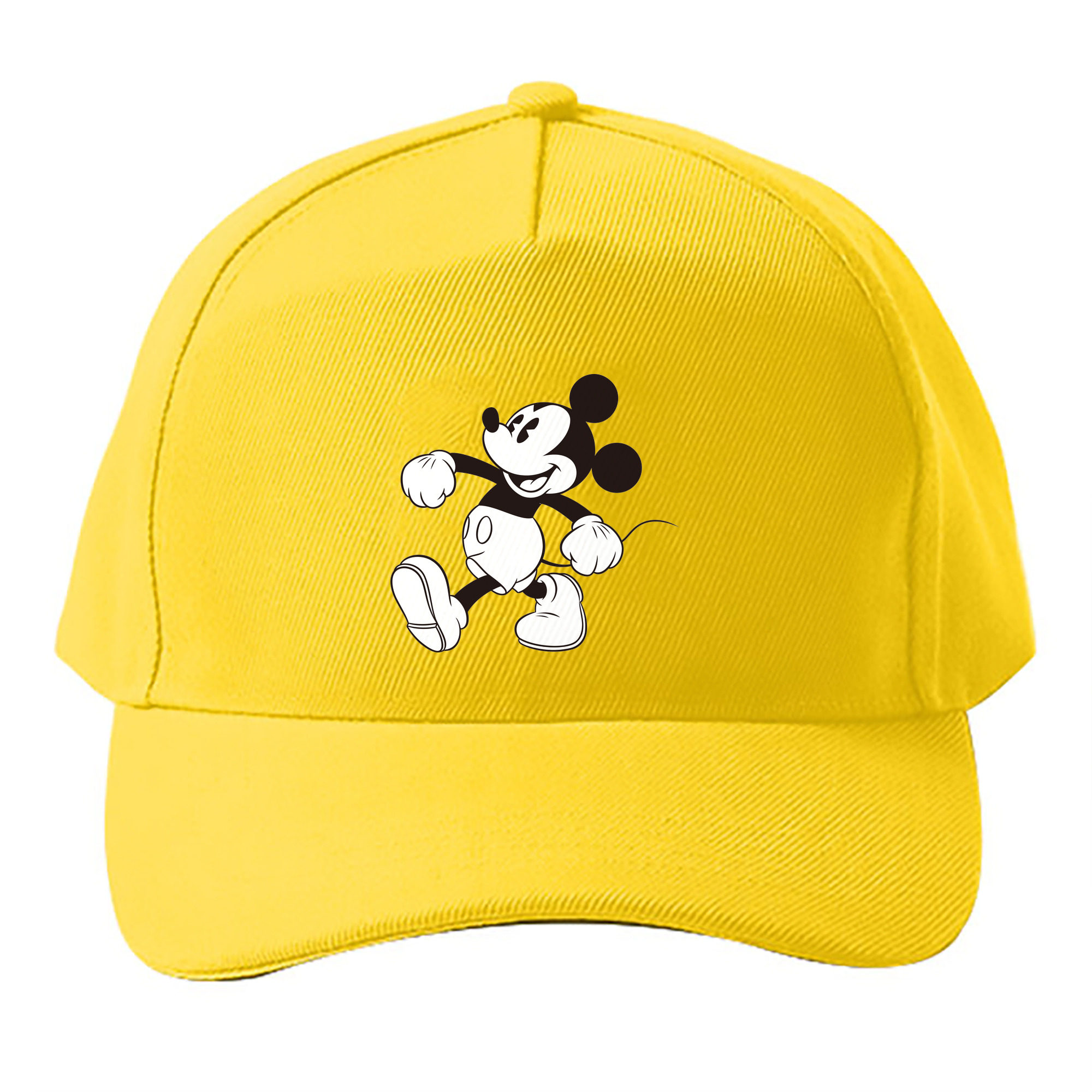 （画像用） ミッキーマウス Mickey Mouse ベースボールキャップ 綿100％ 男女兼用 帽子 スポーツ